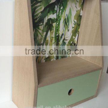 Nice Green Plant Hotsale Display and Storage Wooden Handmade Craft Table Case photo-4