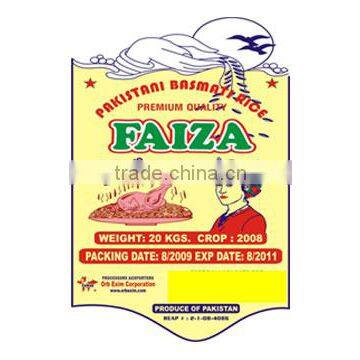 20 Kg Faiza Basmati Rice