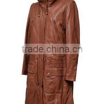 Leather Fashion Coat