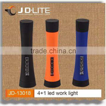 Colorful working lamp 3* AAA battery operated emergency torch light