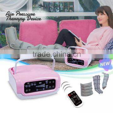 Portable light weight electric air pressure massage equipment and machine