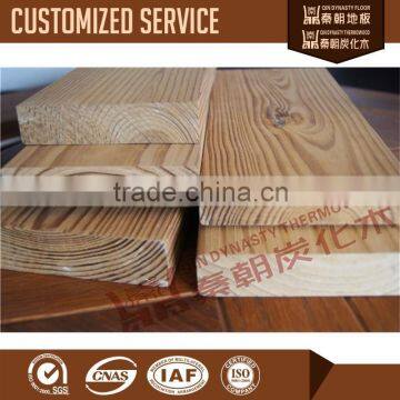 Chinese red pine flooring