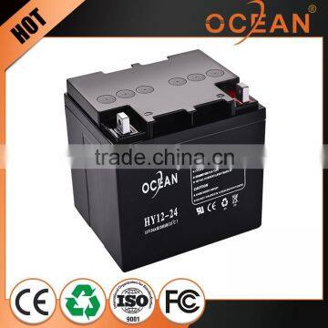 24ah smart 12V anti-corrosion protected battery 12v