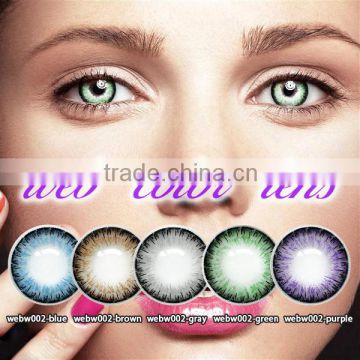 2016 web beautiful eye and magic top color cosmetic contact lenses