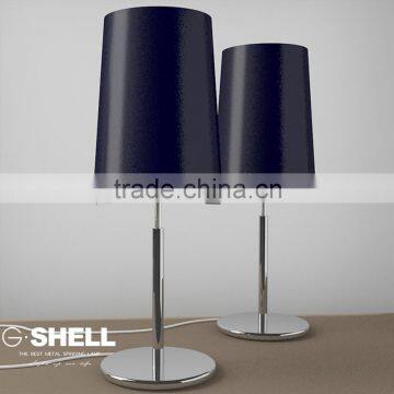 China Factory Direct Metal Contemporary Led Hotel Table Lamp photo-3