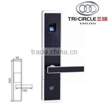 fingerprint anti-theft electronic door lock display digital SHFD-330SS