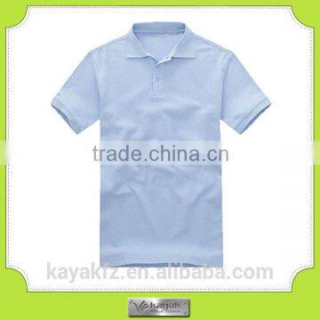 custom men's plain cotton heavyweight polo shirts