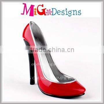 Manufacture direct high heel shoe wine bottle holder