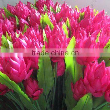 artificial bromeliad flowers