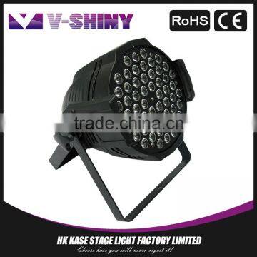 3W54 RGBW led par dj stage lighting