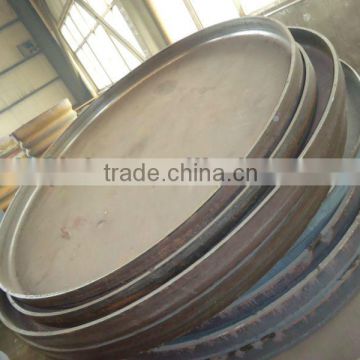 staniless steel flat head plate for pressure vessel manufacture