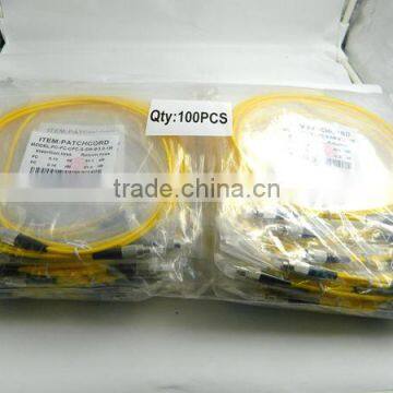 SC/FC/LC/ST APC/UPC 2.0/3.0mm PVC/LZSH Single Mode Doublex Fiber Optic Patch Cord for Network Solution and Project photo-6