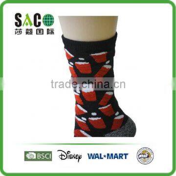Colourful Irregular Shape Jacquard Man Socks photo-5