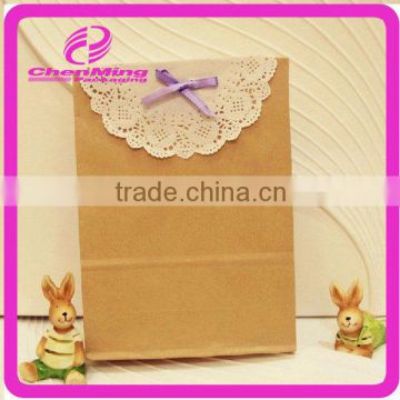 Yiwu custom gift packaging wholesale brown paper bags