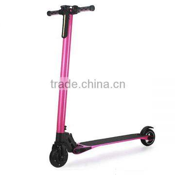 Popular foldable mini electric scooter with lithium battery carbon fiber self balancing electric scooter