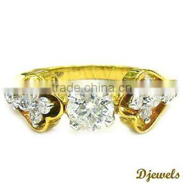 Diamond Gold Earrings, Wedding Diamond Jewelry, Earring Jewelry