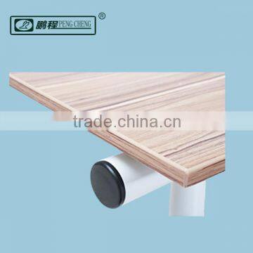 ED01 Durable Use Wood Steel Office L-shape Furniture Executive Tables photo-4