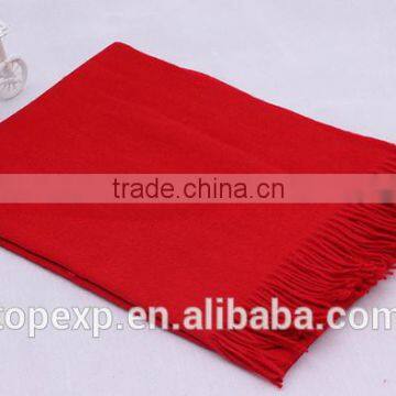 Solid Color Tassels Women Trendy Scarf photo-2