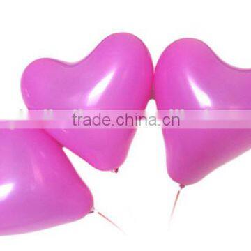 12inch hebei Helium Quality cheap heart shaped balloon