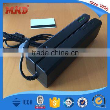 MDR44 USB 3 Tracks hico and Loco msr605 magnetic card reader