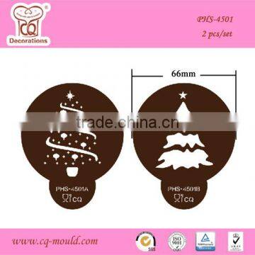 Christmas Cupcake Decoration Cake Side Stencil