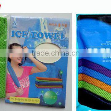 Sports Instant Snap Golf Gym Yoga Magic Ice Cooling Towel photo-5