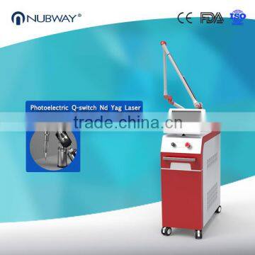 Professional Q Switch Nd Yag Laser Tattoo Removal Machine Yag Laser Therapy For Dermotology Diseases