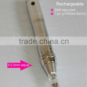 Electrical pen cellulite roller