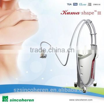 kumashape Stationary deisgned RF Vacuum Bipolar VelashapeIII,weight loss slimming cellulite,