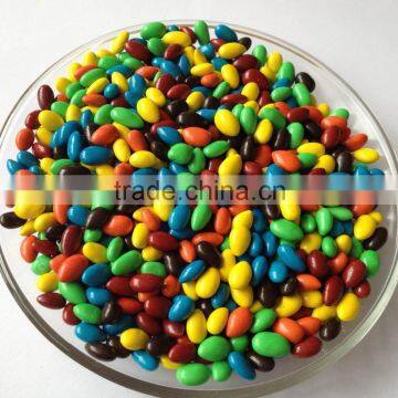 Hot sale chocolate candy Sunflower seeds chocolate Stone Chocolate button chocolate