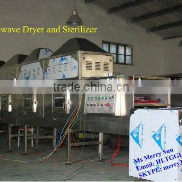 Tunnel Microwave Steriliser Equipment for Sterilizing Dried Tea Leaf