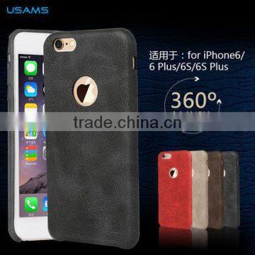 Original USAMS BOB Series PU Leather Case High Quality Cover Case For IPhone 6s/6s Plus photo-3