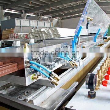 Wood plastic machine