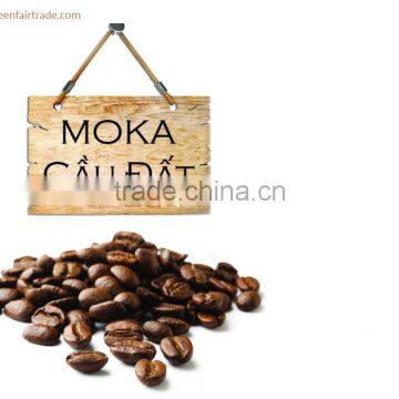 Viet Nam High quality Moka roasted coffee beans