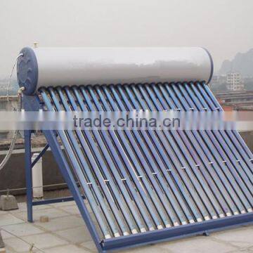 2015 new! mini portable solar water heater, integrate non-pressure series solar water heater