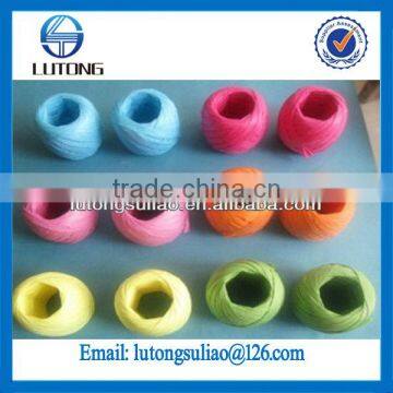 Hot sale colorful paper twine,30M twist paper rope