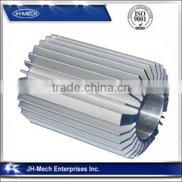 6000-T5 Seriers aluminum extruded heat sinks for electrical machine