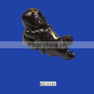 Rich Wealth Sleep Baby Resin Statue Lucky chinese amulet