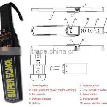 MD-3003 handheld security metal detector