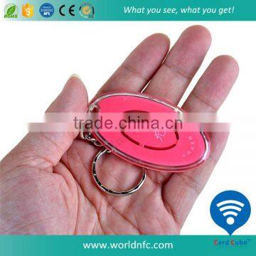 Waterproof RFID 125khz Keychain With PC Material With Hitag 1 Chip photo-4