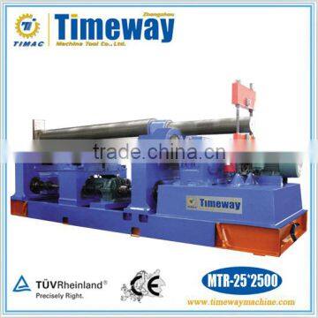Mechanical Three Roller Symmetrical Plate Bending Rolling Machine photo-2