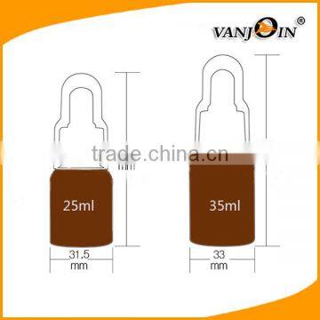 Amber PET Plastic Essential Oil Bottle Atomiser Pipette Eye Dropper 10ml 20ml 30ml 60ml 100ml photo-4