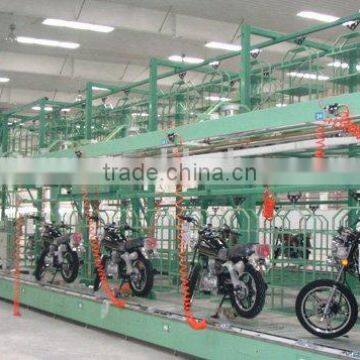 motorcycle assembly line