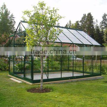 Halls wall commercial float tempered glass green house