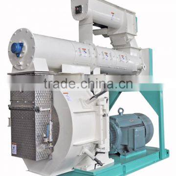 Flat die poultry and floating fish feed pellet mill