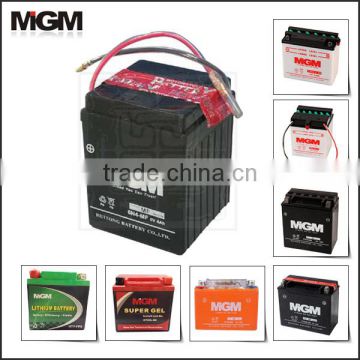 6n4 6V4ah MF motorcycle battery