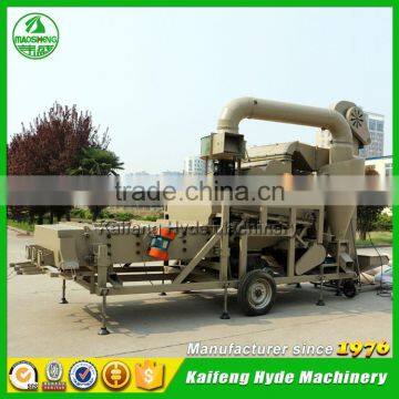 5XZF Mobile Combine wheat grain cleaning machine for seed storage