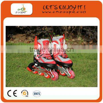 2014 Wholesale adjustable roller skates 4 wheels inline skate