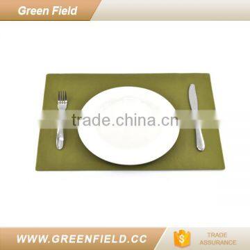 Washable Kraft Paper Fabric Disposable Green Placemat 2017 photo-2