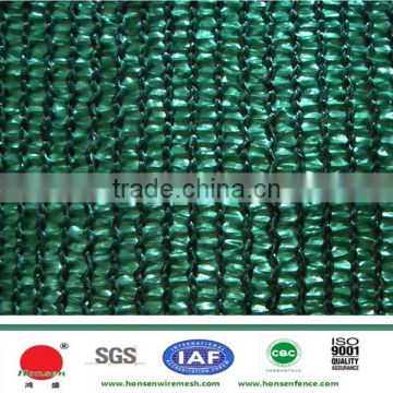 An actual factory for 120gsm greenhouse HDPE+UV3 green sun shade netting